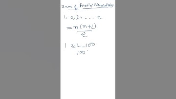 Sum of first n natural numbers