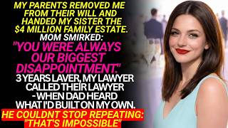 My Parents Gave My Sister $4M, Called Me a Failure—Dad’s Lawyer Just Called Me
