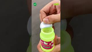 Cara Membuat Gelembung Sabun Besar Dengan Tembakan Hello Kitty Boat Airball