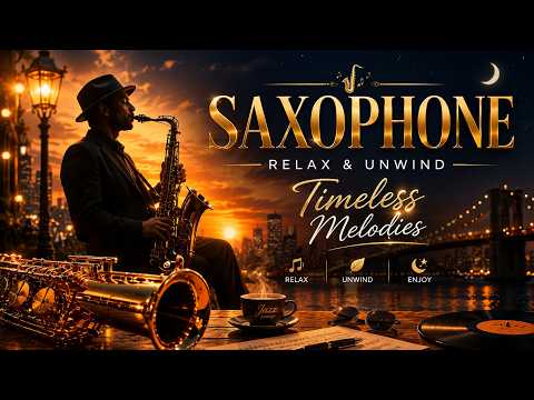 Golden Saxophone Collection ✨ Best Smooth Jazz Instrumentals for Relaxation and Stress Relief✨ ✨