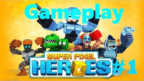Super Pixel Heroes Gameplay#1- IM A T-REX!