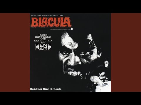 Gene Page Blacula レコード Gene Page – Blacula (Music From The Original Soundtrack