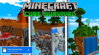 TERBARU!! DOWNLOAD MAP MINECRAFT SKYBLOCK: CUBE SURVIVAL - Showcase Map MCPE screenshot 3