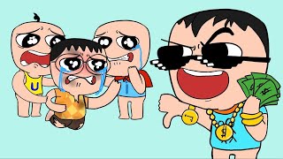 Fizi Jadi Bocil Sultan Sombong Upin Ipin Sedih