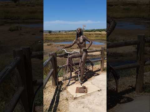 🇵🇹 Statue  Sapal de Castro ‎⁨@TravelwithHugoF⁩  #algarve #CastroMarim