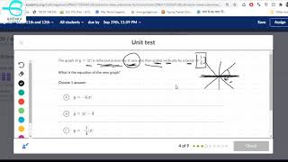 Algebra 1 Absolute Value and Piecewise Function Unit test Update