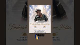 Frederick Holder • Death Notice #ObituariesBB #Obituaries #bb #ObituariesBarbados