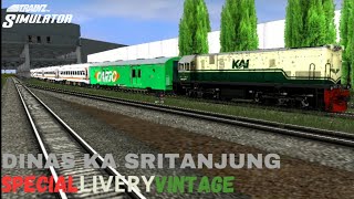 CABRIDE CC2018331 SPESIAL LIVERY VINTAGE DINAS KA SRITANJUNG || TRAINZ SIMULATOR ANDROID