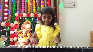 Vakratunda shlok#keyboard  #Happy Ganesh chaturthi      #Please like, subscribe & follow my channel