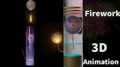 HOW THE AERIAL SHELL FIREWORKS WORK? || PROFESSIONAL FIREWORKS | 3D ANIMATION || LEARN FROM THE BASE
