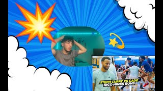 Steph curry, Trae young, Scottie barnes, Cade Cunningham go at it! Rico Hines private run Reaction.