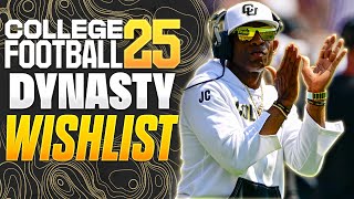 College Football 25 Dynasty Mode Wishlist | Top 10 Features That MUST Be In The Game