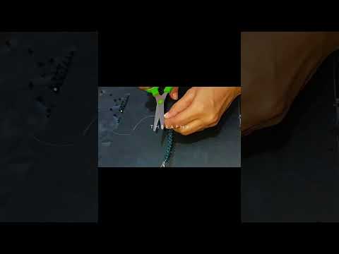 Making pearl bracelet