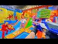 Nerf War | Amusement Park Battle 159 (Nerf First Person Shooter)