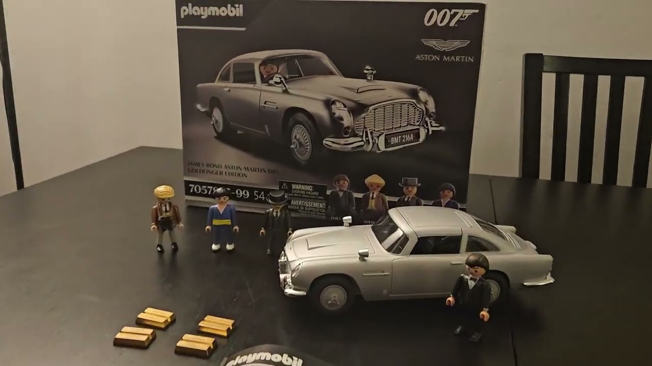 🔍 Unboxing Playmobil 70578 | El icónico Aston Martin 007