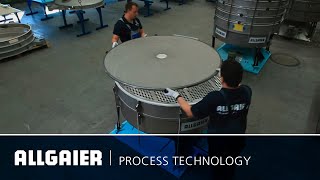 Allgaier Process Technology | Tumbler Screening Machines TSM / TSI