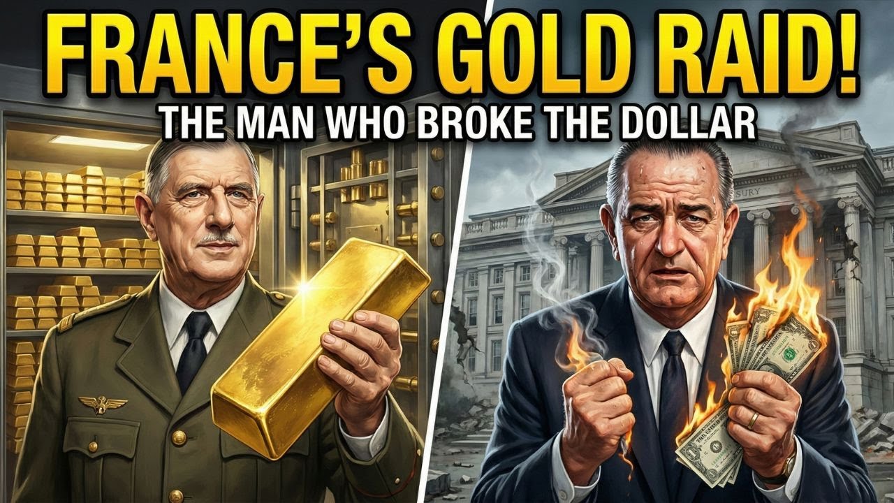 How Charles de Gaulle Broke The American Empire : The True Story