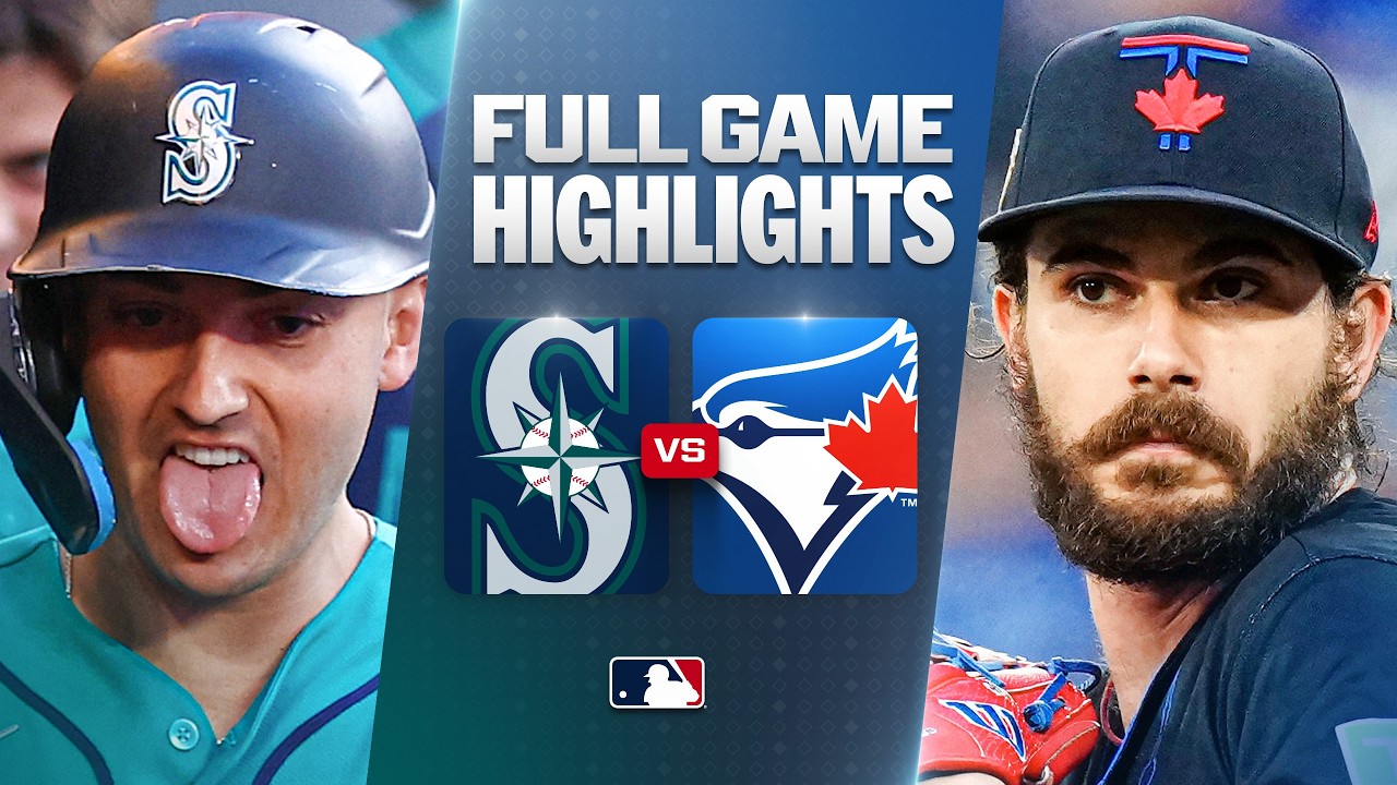 [메이저리그 베이스볼 (MLB)] 시애틀 매리너스 1 : 8 토론토 블루제이스 경기 결과·하이라이트