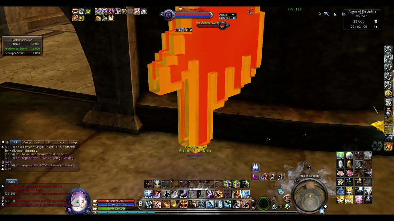 Aion 7.6 - Pestilence Vs Schnappi