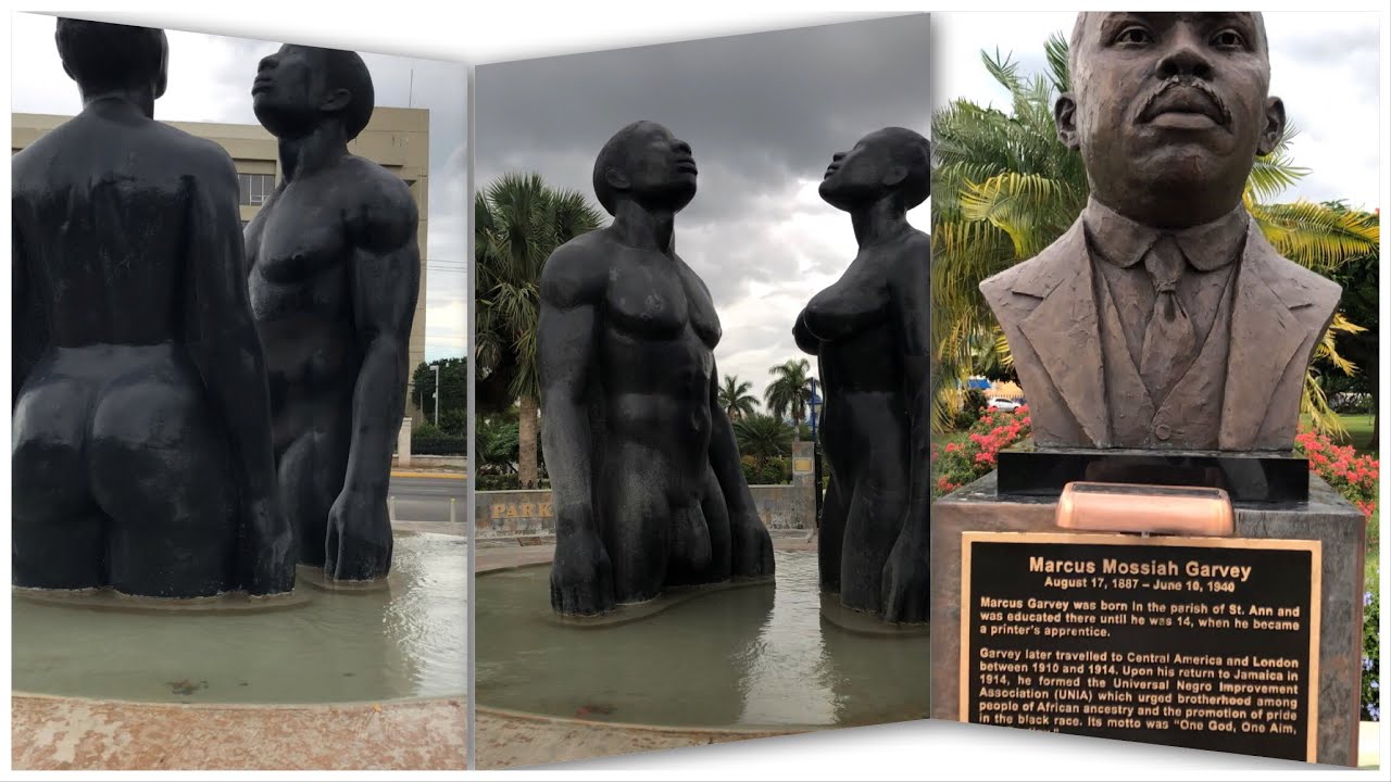 Emancipation Park in Kingston, Jamaica