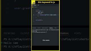 JavaScript “this” Keyword Explained in 20 Seconds | Easiest Explanation Ever