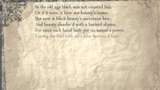 Sonnet 127: In the old age black was not counted fair