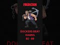 DOCKERS GET IMPRESSIVE WIN OVER GUN HAWKS IN WA🔥⚓️🦅@AFL #afl #fyp #foryou #viral #footy