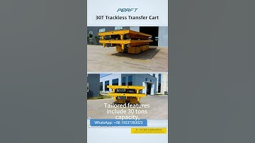 China Customized 30 Tons Trackless Transfer Cart