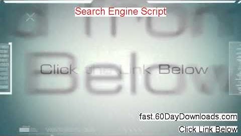 My Search Engine Script Review (plus instant access)
