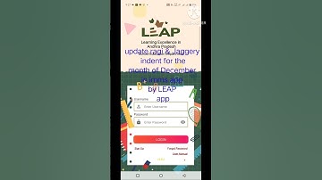 #LEAP app# imms # ragi & Jaggery indent @ update for next month