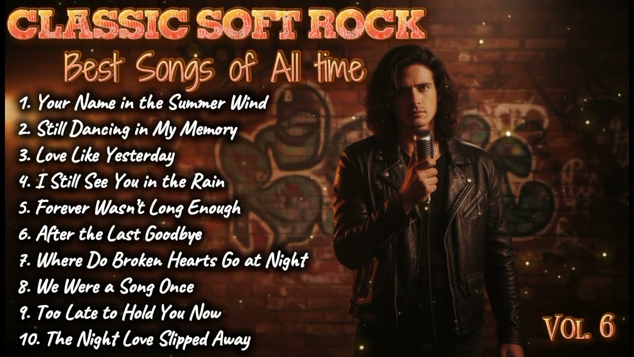 🎶Soft Rock Romantic Classic 💘 Best Songs of All Time 80s 90s| Your Name in the Summer Wind Vol. 6 🎶
