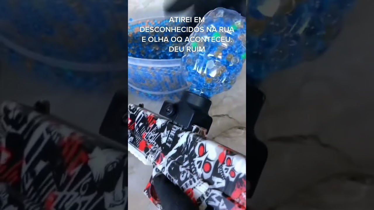 airsofite com bolinhas de gel