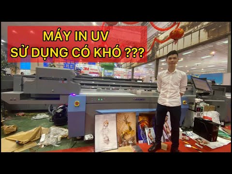Video HƯỚNG DẪN SỬ DỤNG MÁY IN UV PHẲNG| MÁY IN UV FORTUNE - youtube