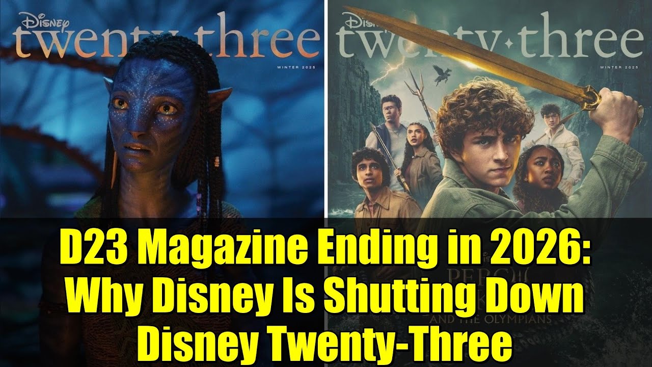 Журнал D23 прекратит своё существование в 2026 году: почему Disney закрывает Disney Twenty Three