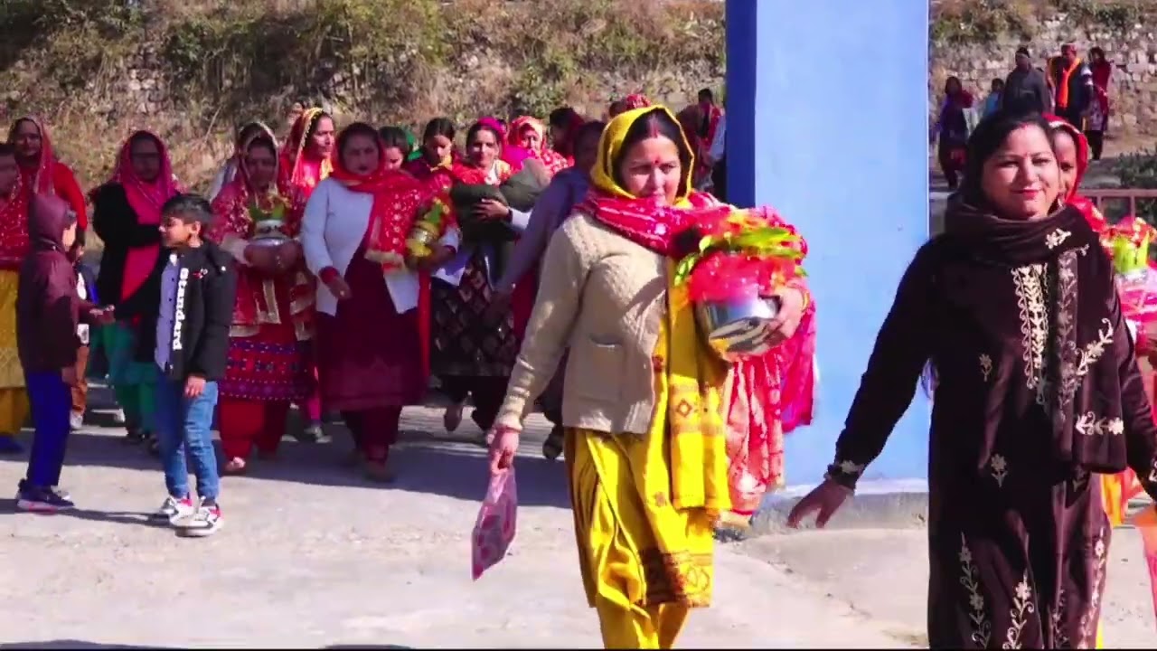 कलश यात्रा ऊना हिमाचल प्रदेश 