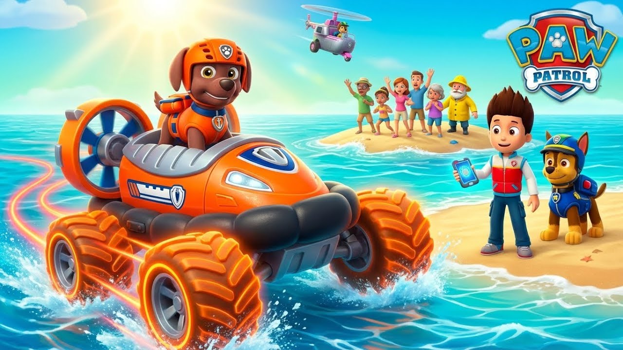 Video Title (SEO-Optimized) PAW Patrol: Rescue Wheels – The High-Tide Sandbar Save!