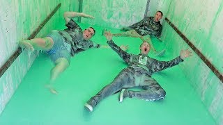 Moving Truck Filled With Slime