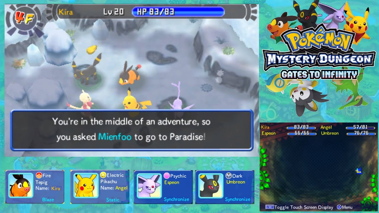 Pokemon Mystery Dungeon Gates To Infinity Lets Play 26 Exploring pokemon-mystery-dungeon-gates-to-infinity-lets-play-26-exploring