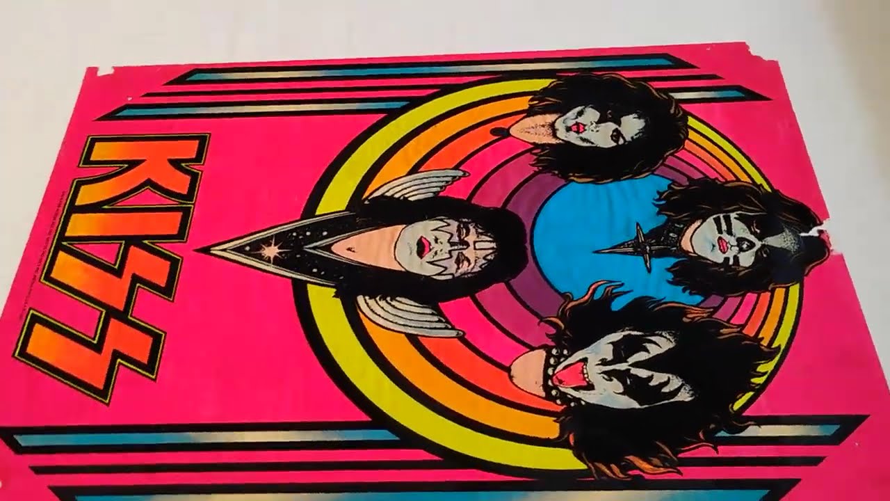 Mounting two KiSS Posters (Velvet & Glossy) at Posterfix - YouTube