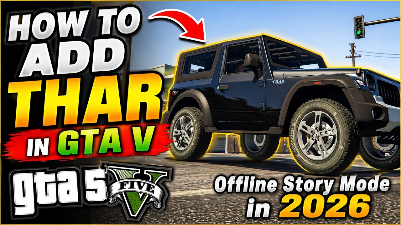HOW TO ADD THAR IN GTA V GTA 5 Offline Story Mode In 2026 GTA 5 