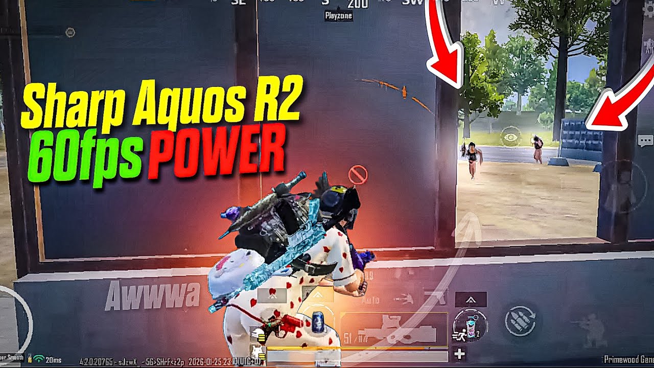 Get 60 FPS Gaming Experience With SHARP AQUOS R2 ?