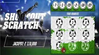 Lucky Number Dip Daily Scratch Card Winner 24-02-2023