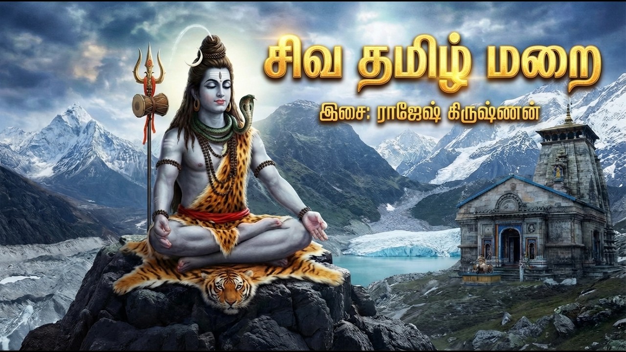 Siva Tamil Marai I Rajesh Krishnan I Tamil spiritual chants