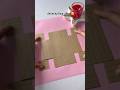 Amazing idea 💡 diy cute mini frame  using single paper 📄