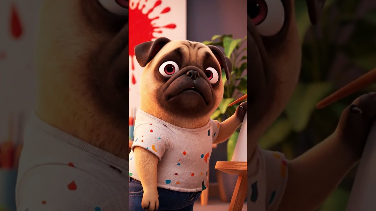 Poor Dog | The Paint Disaster 🎨❤️ Heartwarming 3D Story About Friendship 