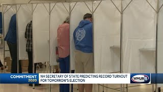 Record turnout expected at NH polls