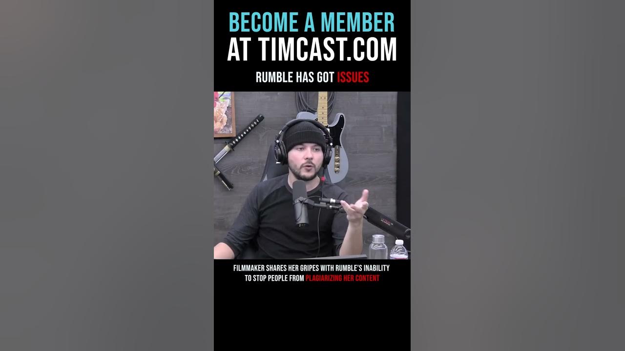 Timcast IRL – Rumble Has Got Issues #shorts