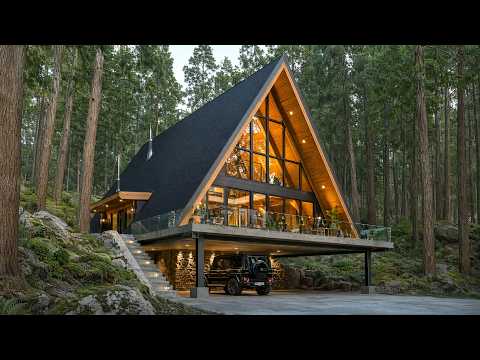 A Couple Transforms an Ancient Forest into an $800,000 Modern Timber Home | 260 Days