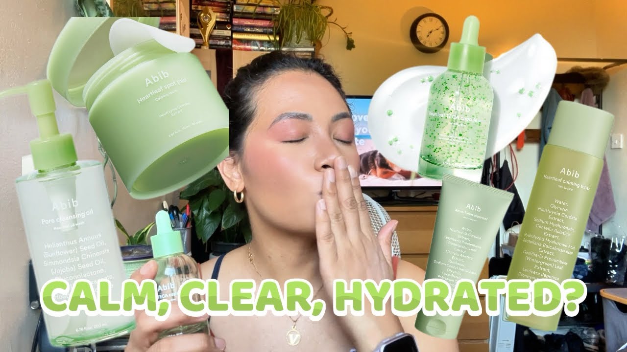 One Week with Abib Heartleaf 🌿 Calming Review + Wax Burn Recovery!