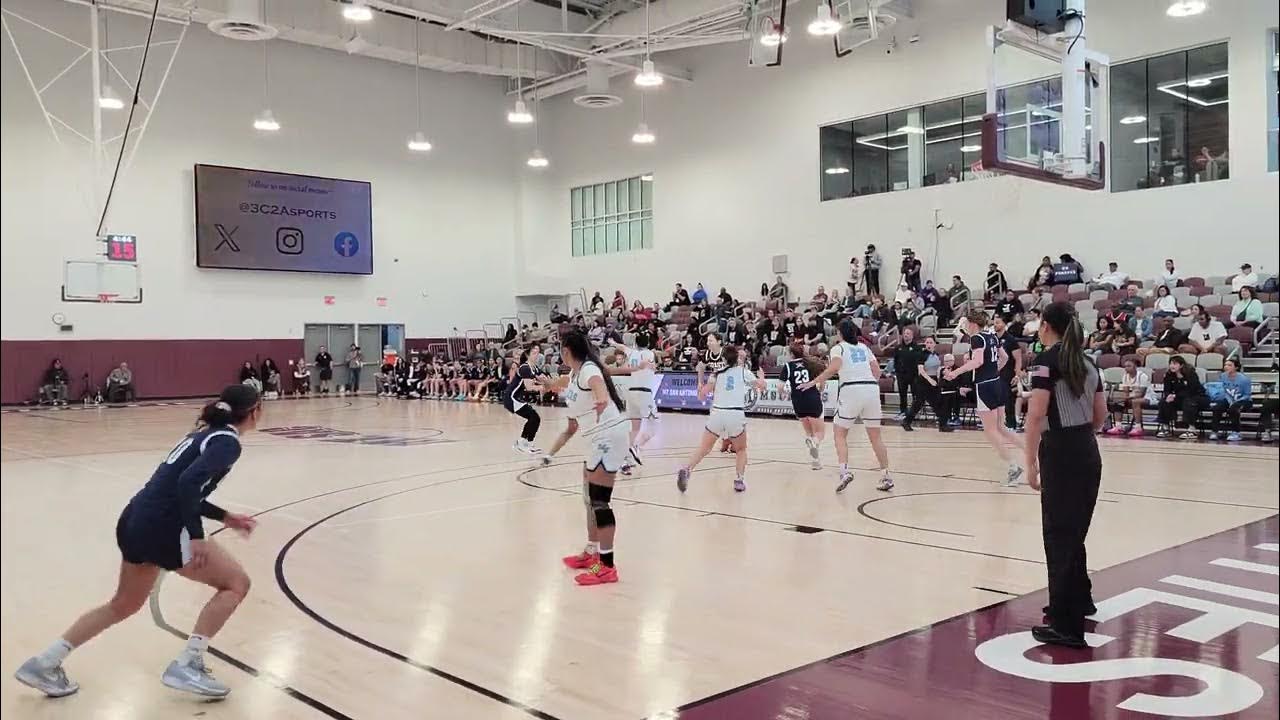 Orange Coast College vs Moorpark. WBB JUCO State Championships. Final 4